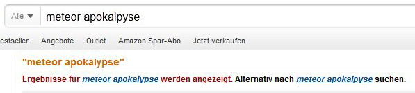 Amazon-Gestöber - #1 - Amazon Apokalpyse