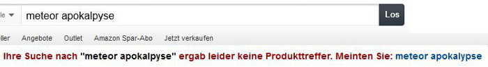 Amazon-Gestöber - #1 - Amazon Apokalpyse