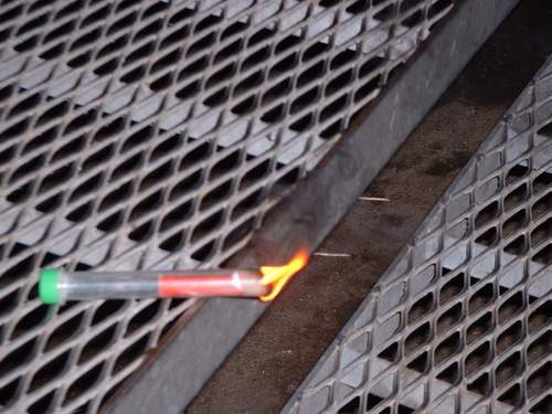 Burning Reagenzglas #2