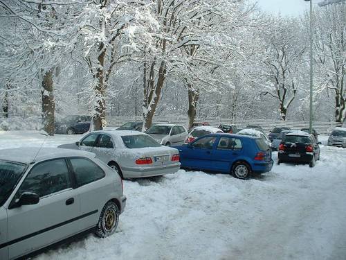 Parkplatzpannen