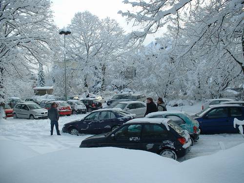 Parkplatzpannen