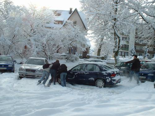 Parkplatzpannen