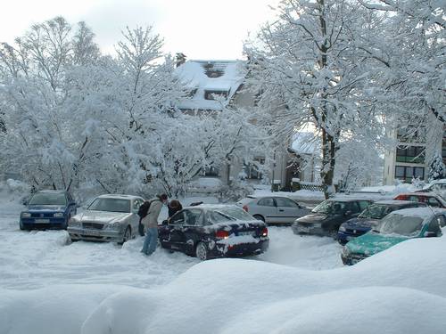 Parkplatzpannen