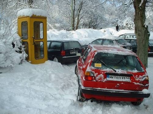 Parkplatzpannen