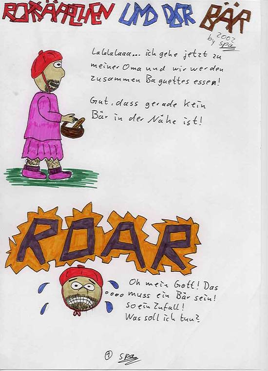 Rotkäppchen und der Bär