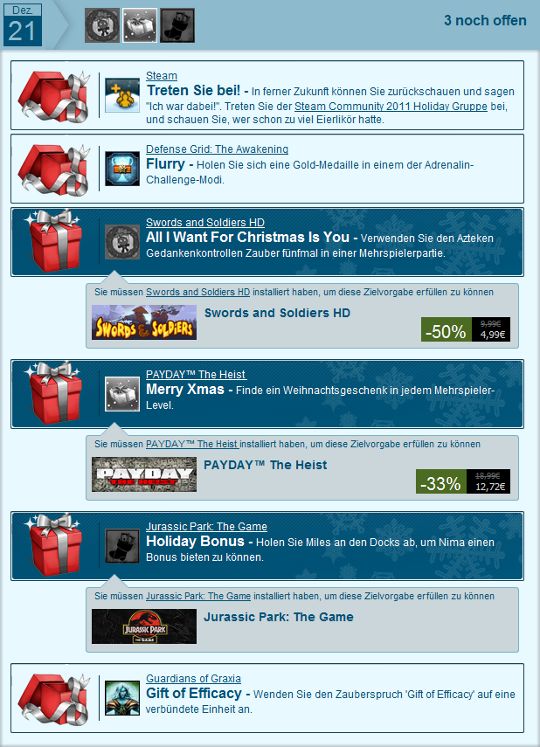 So viele Geschenke