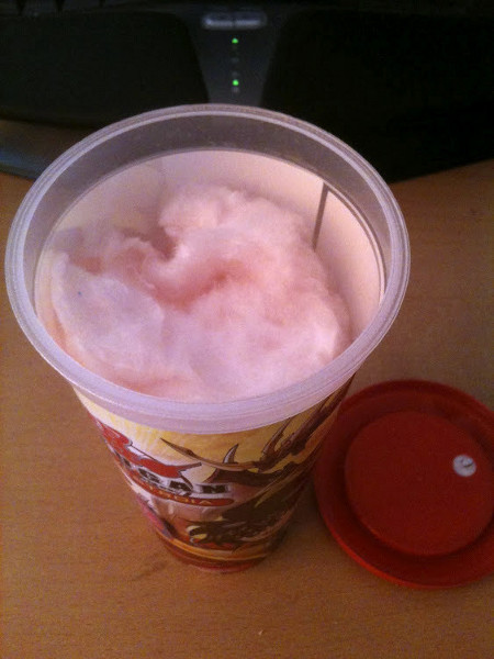 Trinkzuckerwatte