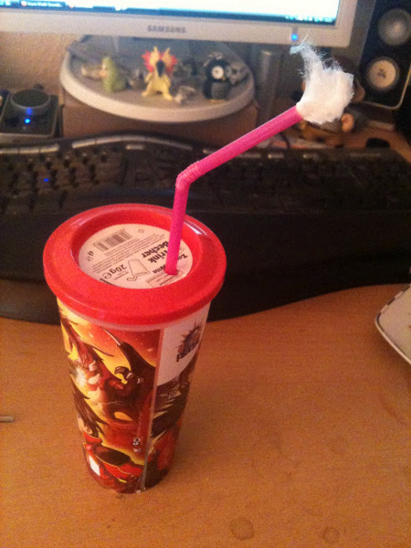 Trinkzuckerwatte